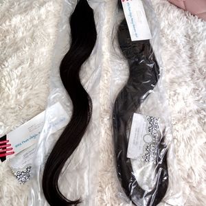 100% Pure Virgin Remy Human Hair - 2 bundles